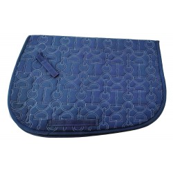  Bits & Bits quilted pattern saddle pads