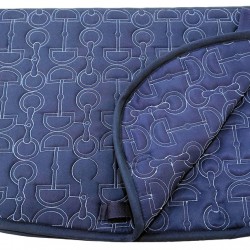  Bits & Bits quilted pattern saddle pads