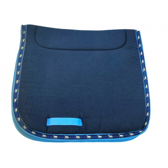  U Shaped Quilted All Purpose Saddle Pad 