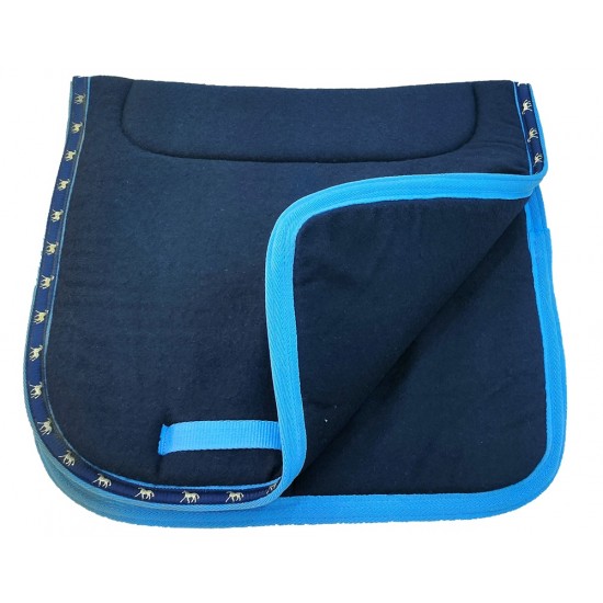  U Shaped Quilted All Purpose Saddle Pad 