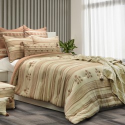 Tribal milange printed comforter bedding set