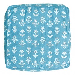 Cotton Slub Fabric Floor Cushion 