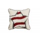 Americana Theme Polyester Fabric Small Cushion