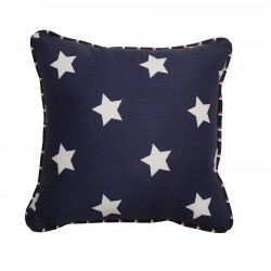 Americana Theme Polyester Fabric Small Cushion