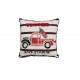 Americana-themed Polyester Fabric Small Cushion