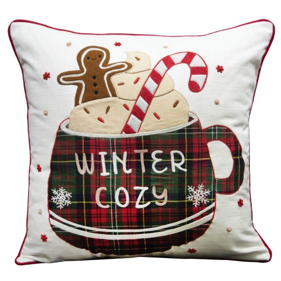 Christmas-Themed Cushion