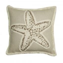 Coastal Theme Cotton Cushion