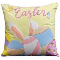 Easter Theme Suede Fabric Cushion