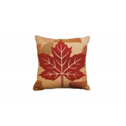 Autumn Fall Theme Cotton Slub Cushion