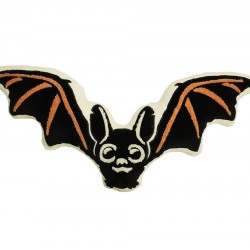 Halloween festival-themed bat-shaped pillow