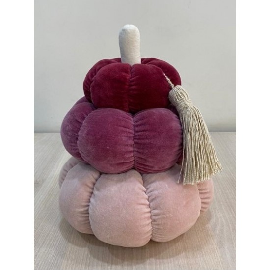 decorative 3-tier pumpkin