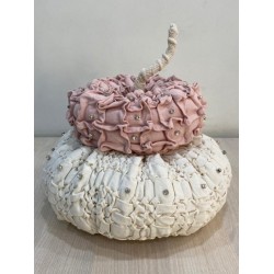 2-tier decorative pumpkin