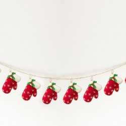 christmas-themed garlands