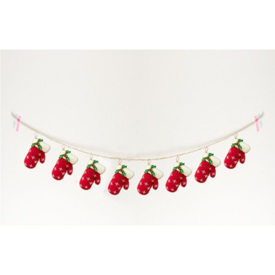 christmas-themed garlands