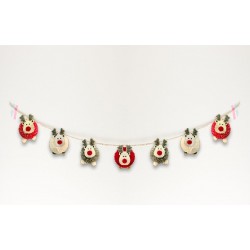 christmas-themed garlands