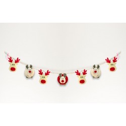 christmas-themed garlands