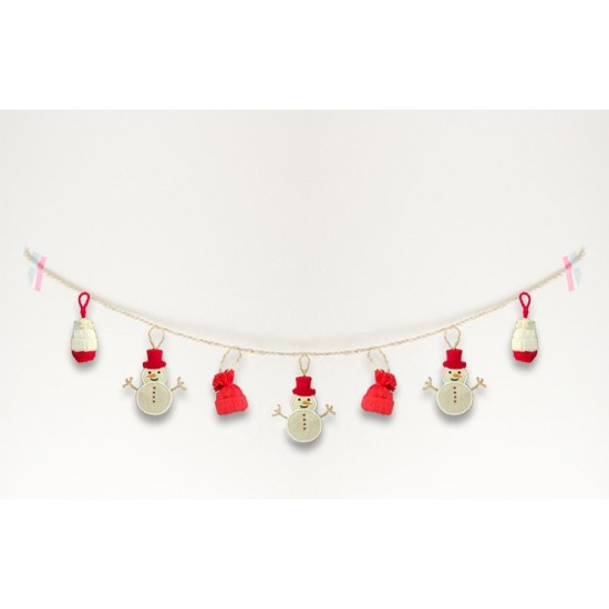 christmas-themed garlands