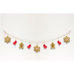 christmas-themed garlands