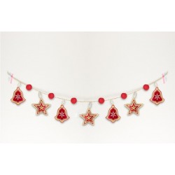 christmas-themed garlands