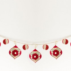 christmas-themed garlands