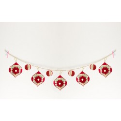 christmas-themed garlands