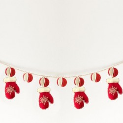 christmas-themed garlands