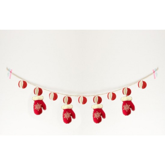 christmas-themed garlands