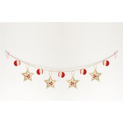 christmas-themed garlands