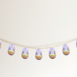 Easter-themed garland