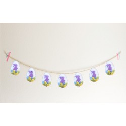 Easter-themed garland