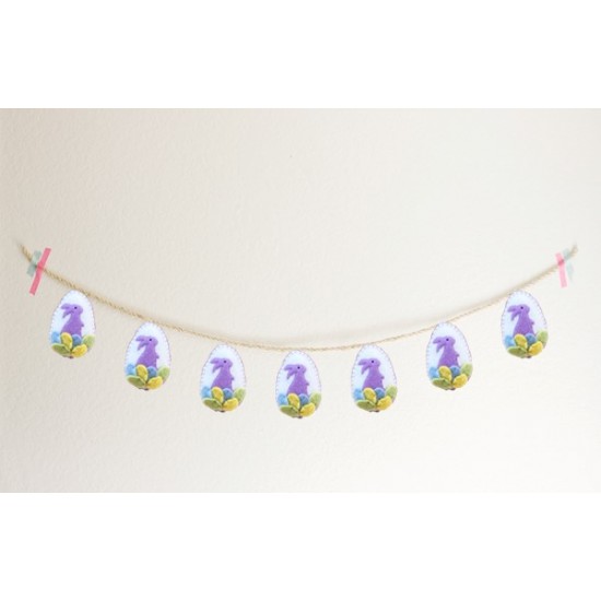 Easter-themed garland