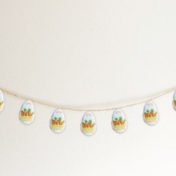 Easter-themed garland