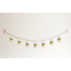 Easter-themed garland
