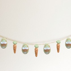 Easter-themed garland