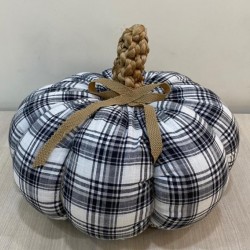 harvest-themed decorative pumpkin