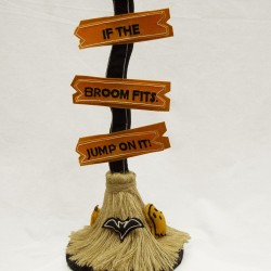 Halloween-Themed Broom 