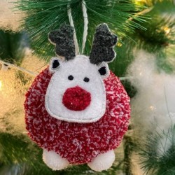 Christmas-Themed Reindeer-Shaped 