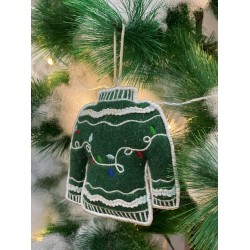 Christmas-Themed Sweater-Shaped 