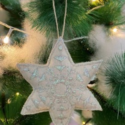 Christmas-Themed Star-Shaped 