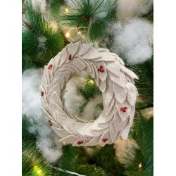 Christmas-Themed Wreath-Shaped 