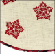 Christmas-Themed Embroidered Patch Work Tree Skirts