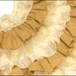 Christmas-Themed Tree Multi Layered Lace Frills Tree Skirts