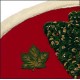 Christmas-Themed Elevated Embroidered  Tree Skirts 